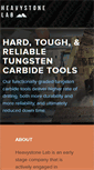Mobile Screenshot of heavystonelab.com